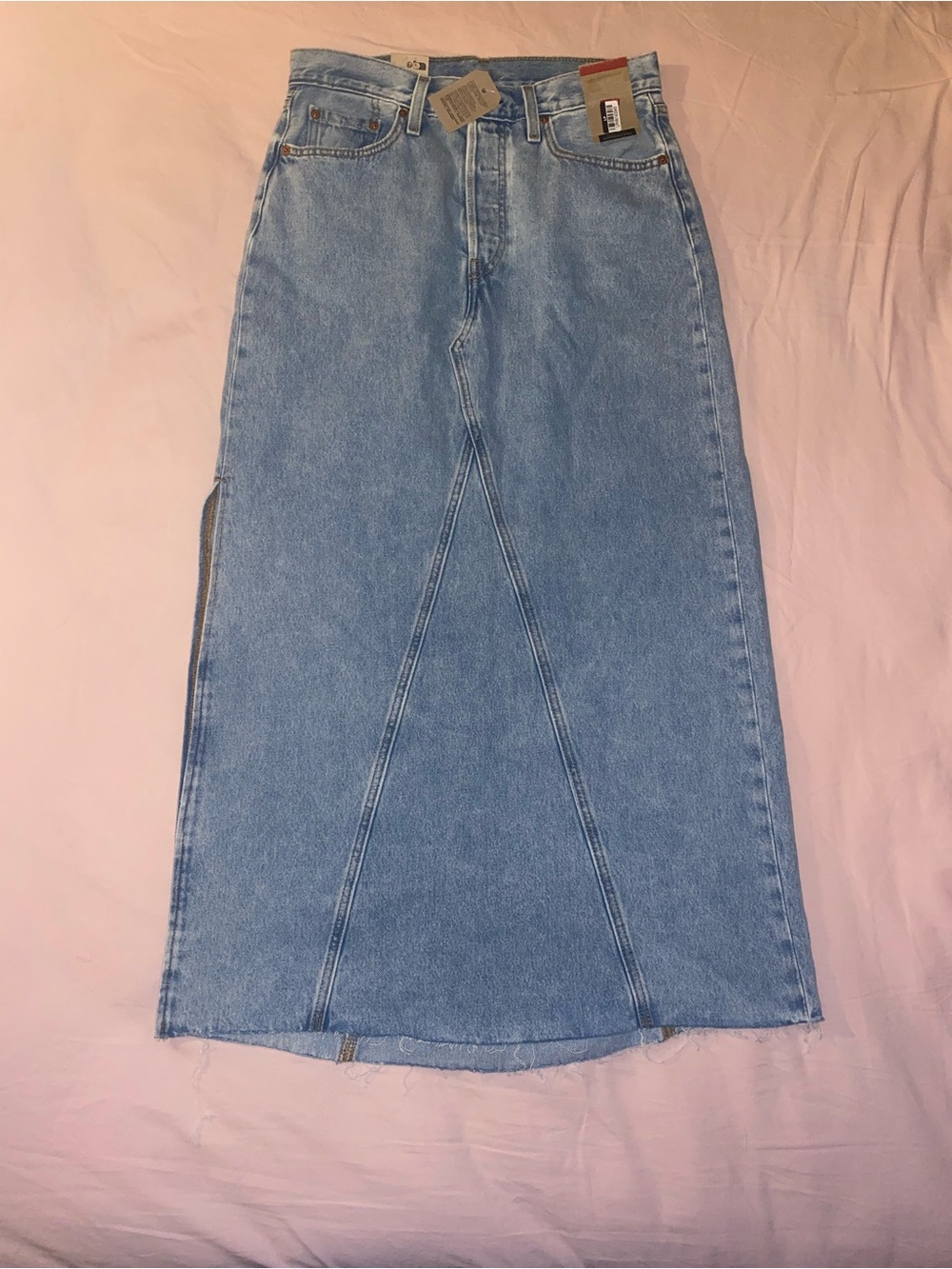 Levi's Iconic Maxi Skirt - Not in the Mood Size 29 NWT